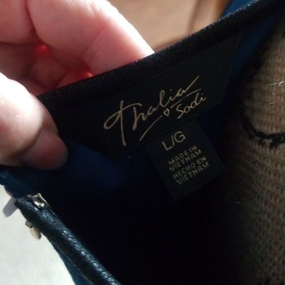 Pinup peplum dress by thalia nwot - Picture 5 of 6